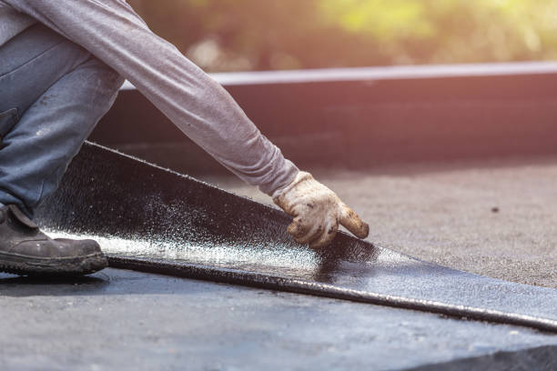 Professional Waterproofing technician working in Delano, MN